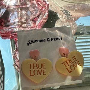 True Love Heart Icon Statement Valentines Earrings 💕♥️💝💌